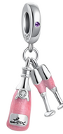 The Party Girl Prosecco Drink Charm