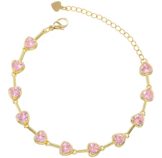 The Golden Blush Love Spell Bracelet