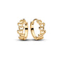 The Gold Heart Trail Hoops