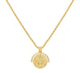 The Gold Lost Loved One Angel Pendant Necklace