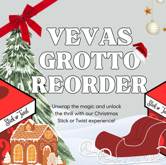 The Veva Mystery Live RE-ORDER Stick Or Twist Christmas Grotto Experience (Only For Combined Shipping)