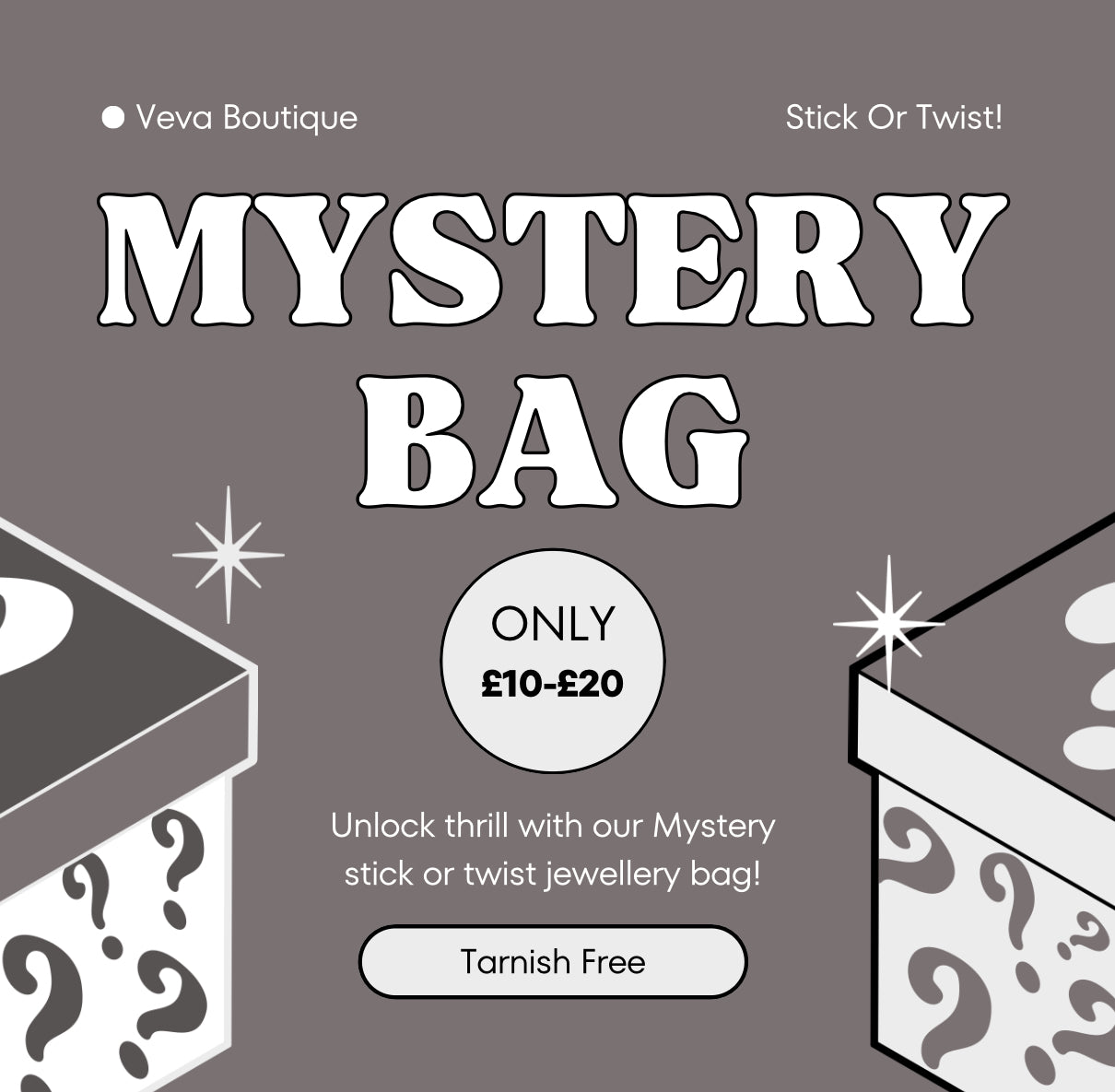 Veva Boutique Mystery Jewellery Bag