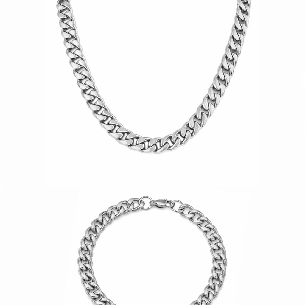 The Silver Legacy Cuban Jewellery Set