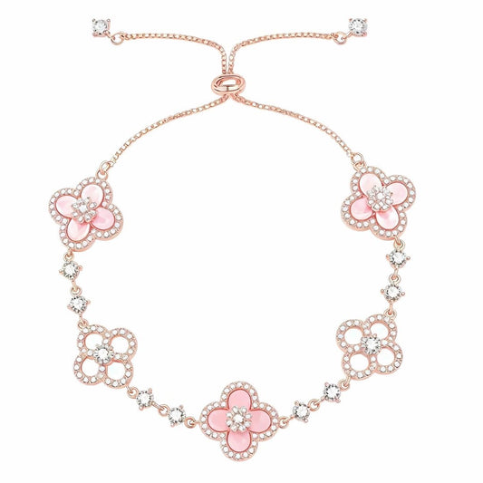 The Rose Gold Dreamy Sakura Flower Bracelet