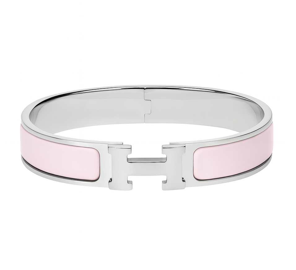 The Candy Pink Luxury H Bangle