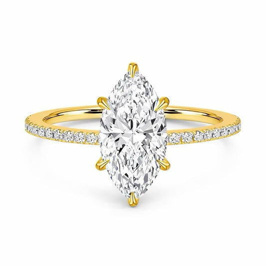 The Gold Èternitè Promise Ring