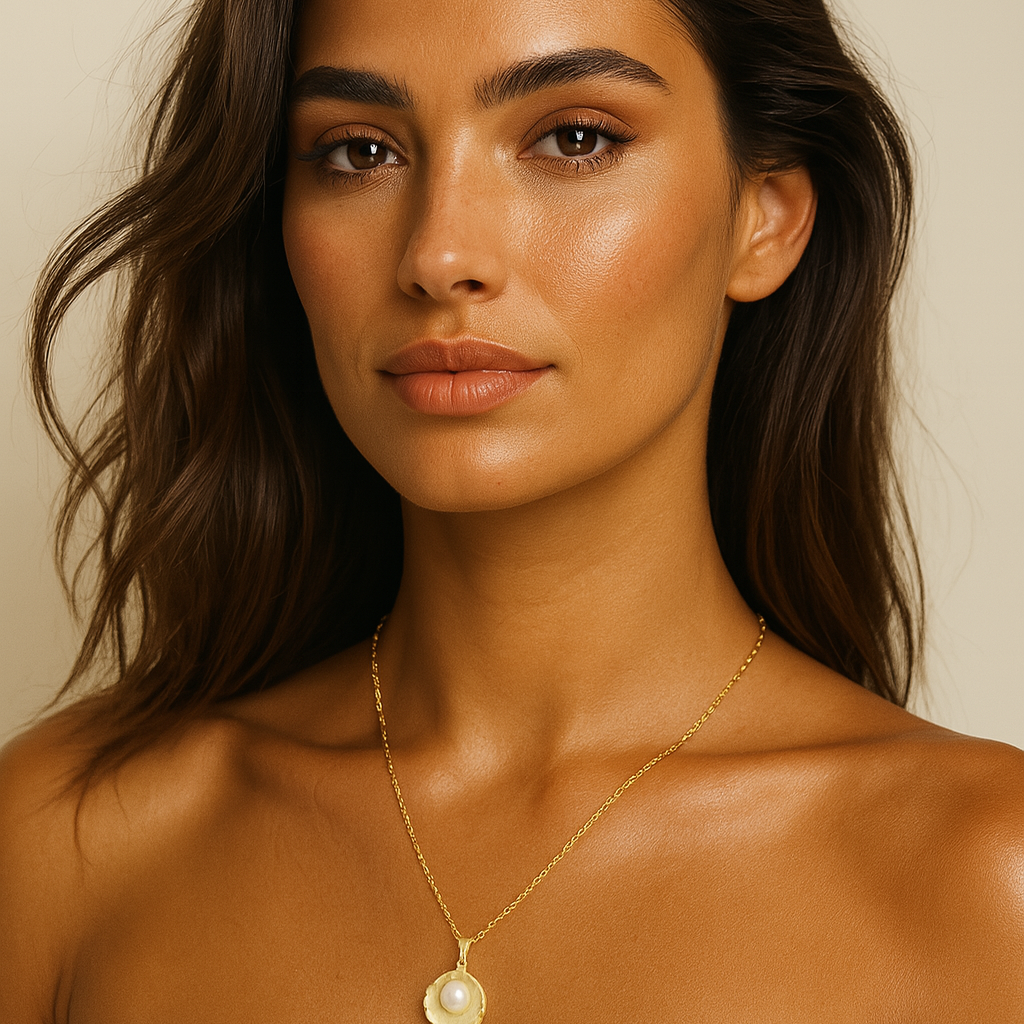 The Gold Tidal Treasure Pearl Necklace