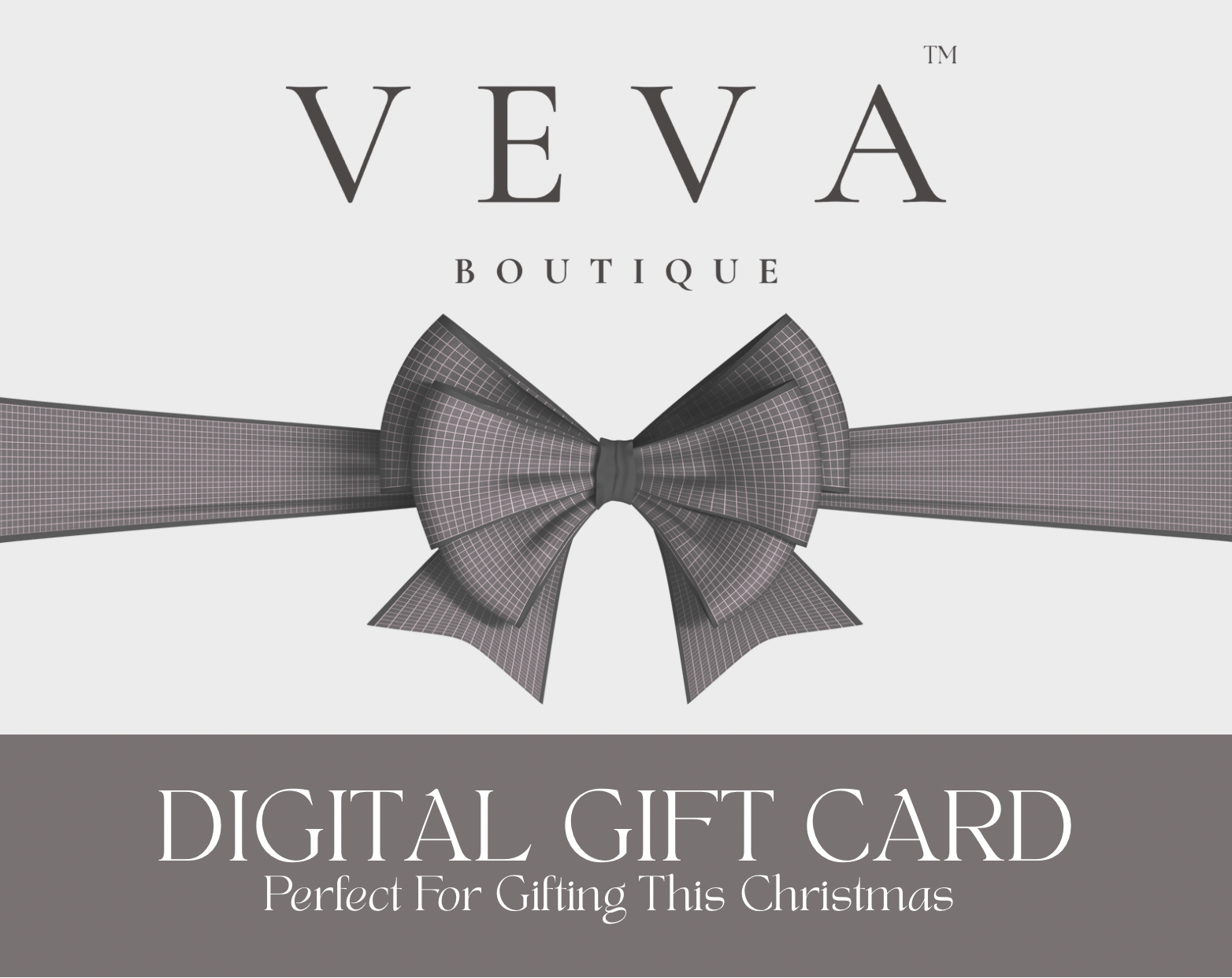 Veva Boutique Digital Christmas Gift Card