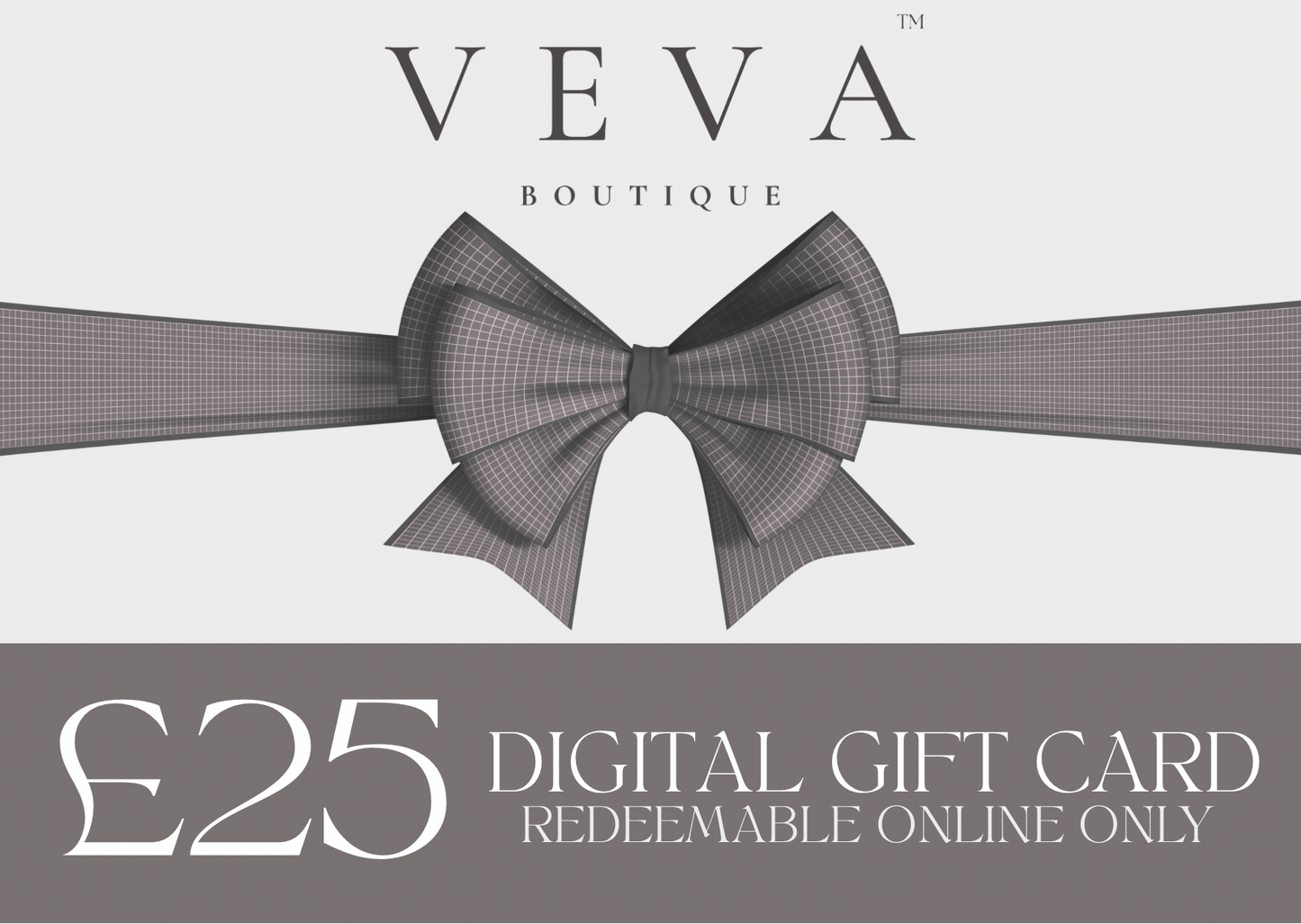 Veva Boutique Digital Christmas Gift Card