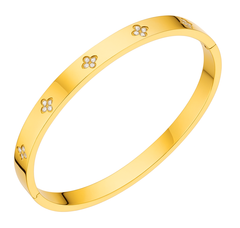 The Gold Nova Star Bangle