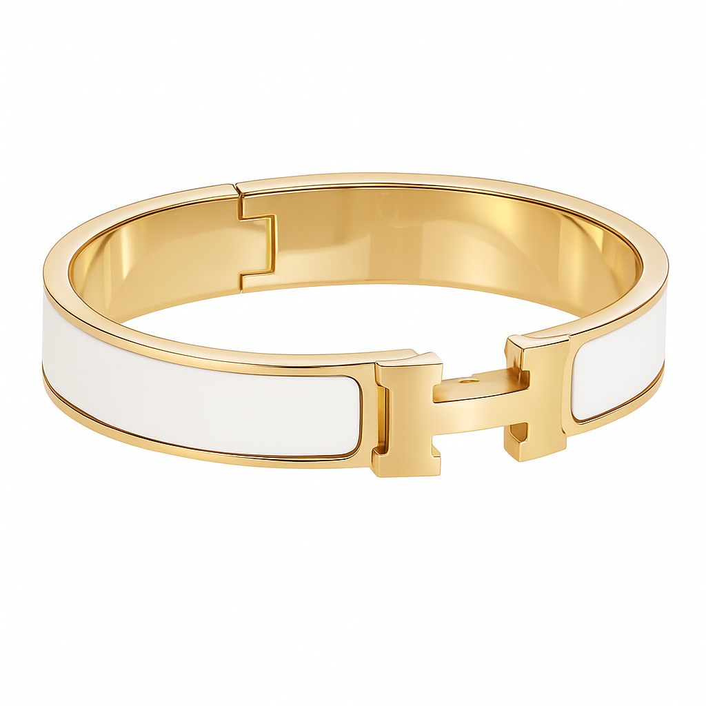 The Gold Luxury H Bangle