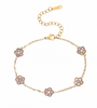 The Gold Meadow Flower Bracelet