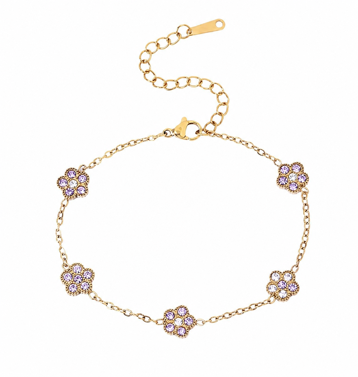 The Gold Meadow Flower Bracelet