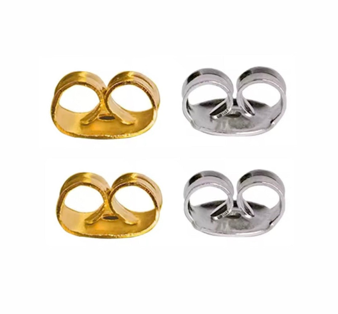 Spare Earring Butterfly Backs (5 Pairs)