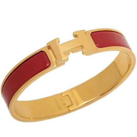 The Gold Luxury H Bangle