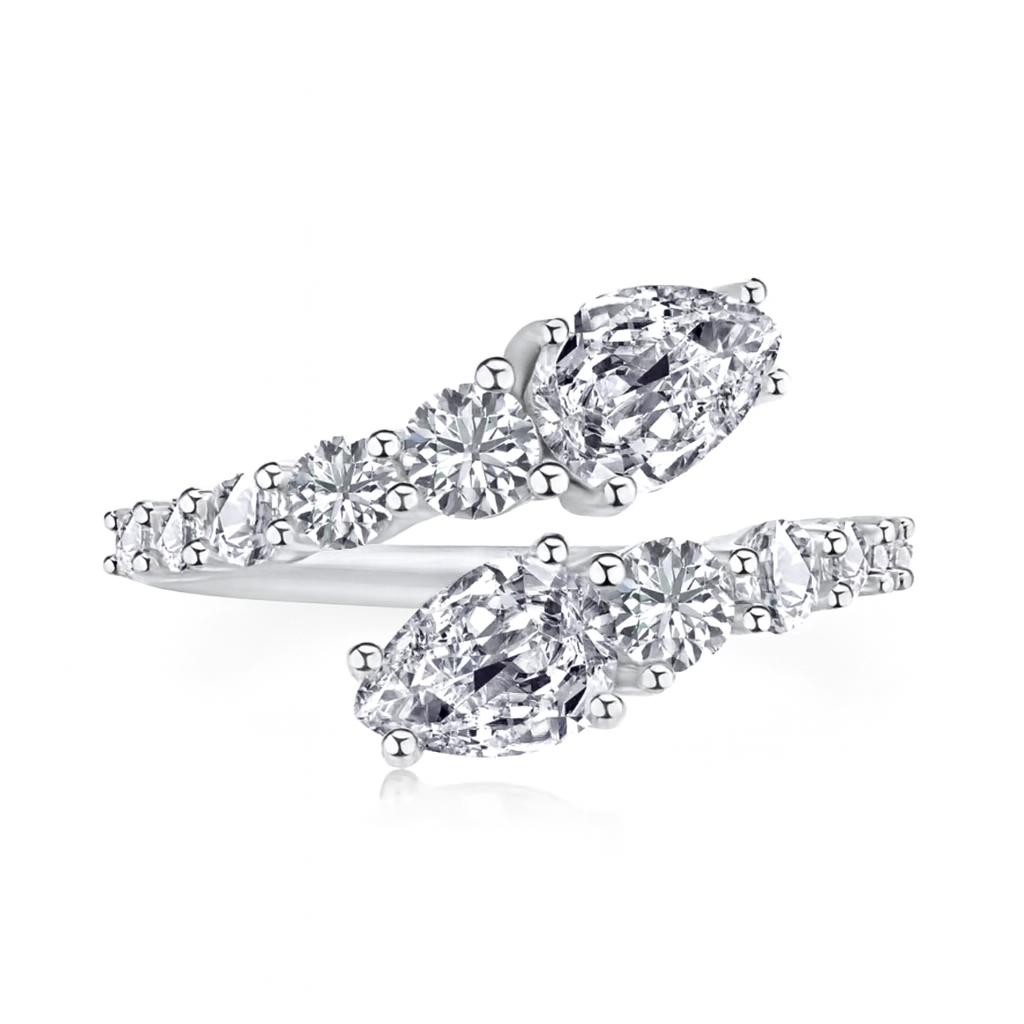 The Silver Aurelia Wrap Ring