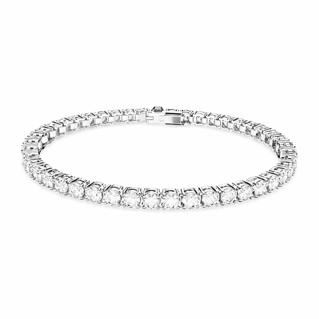 The Basic Silver Tennis Bracelet