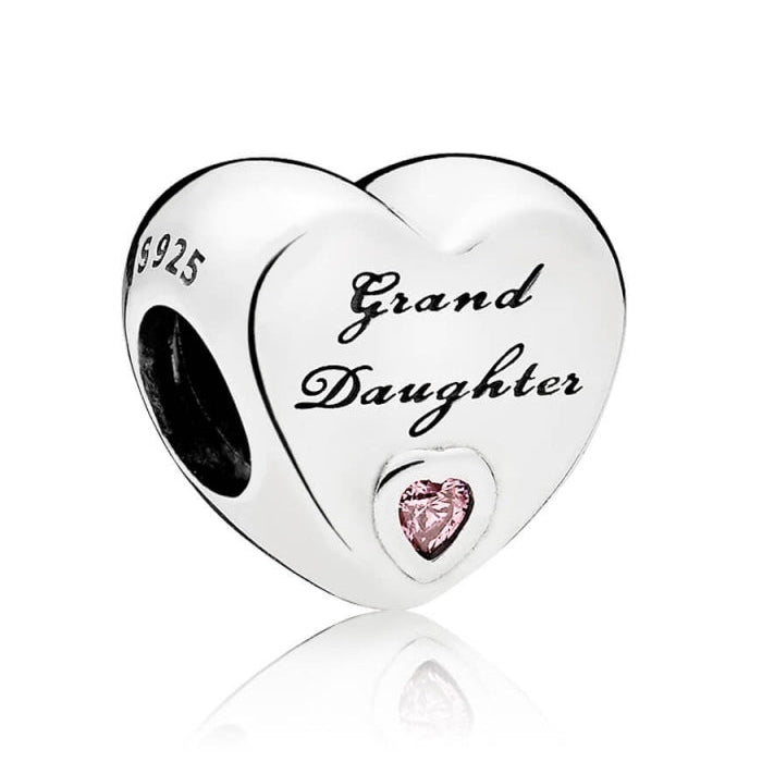 The Silver Granddaughter Charm