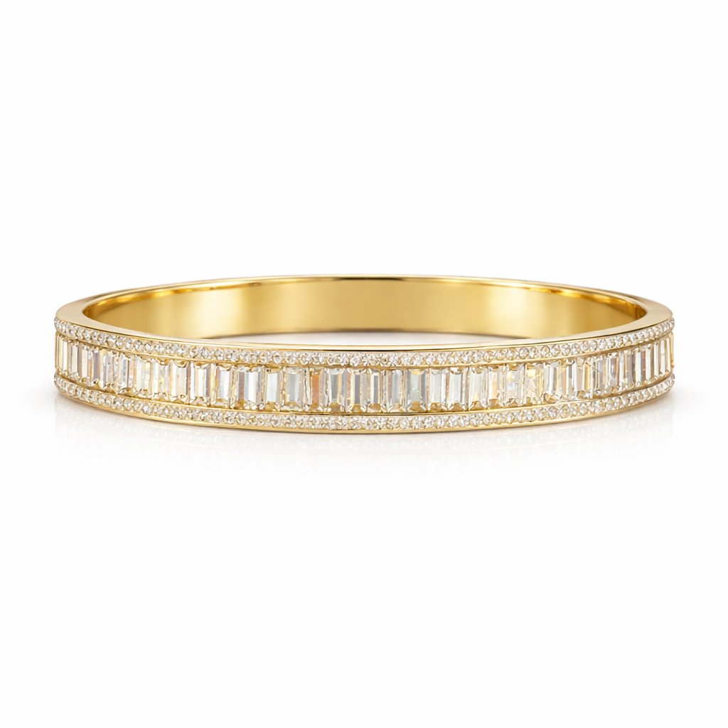 The Gold Sparkle Bling Bangle