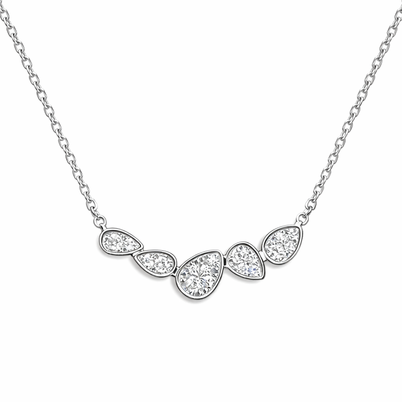 The Silver Mosaic Necklace